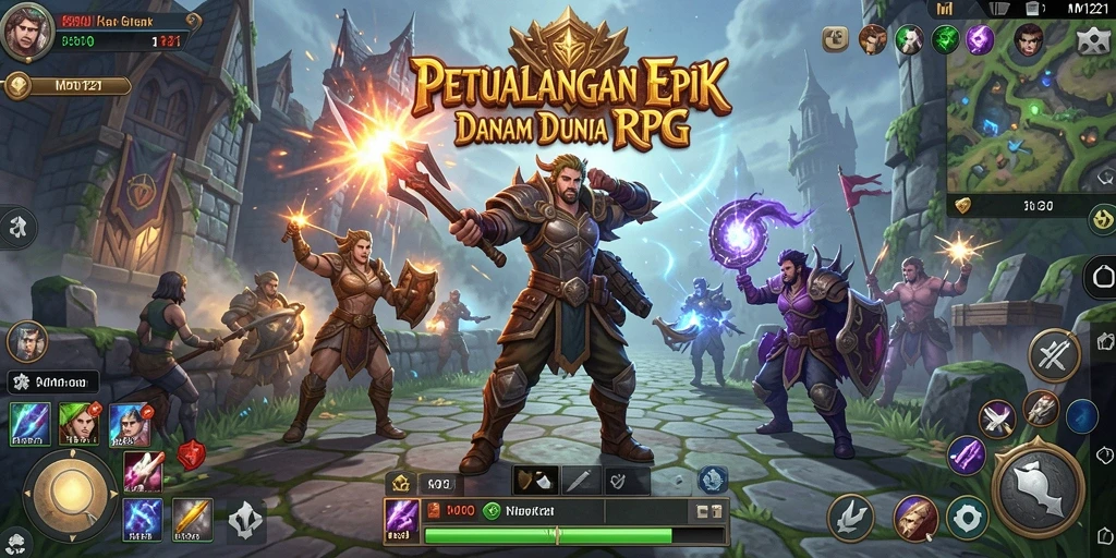 Tampilan menakjubkan dari gameplay MPO1221 yang memukau.