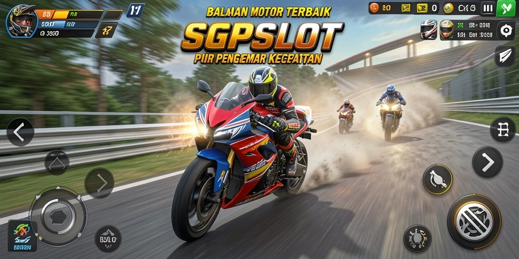 Gameplay SGPSLOT yang menegangkan di lintasan balap yang menantang.