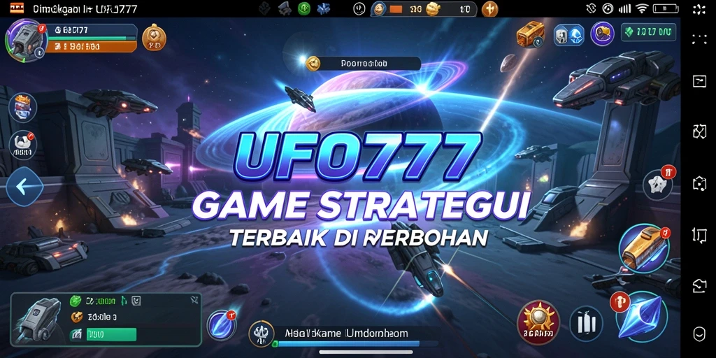 Tampilan gameplay SLG menarik di UFO777.