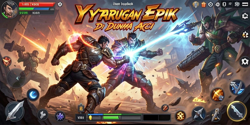 Tampilan gameplay YYRR yang memikat dan penuh aksi.